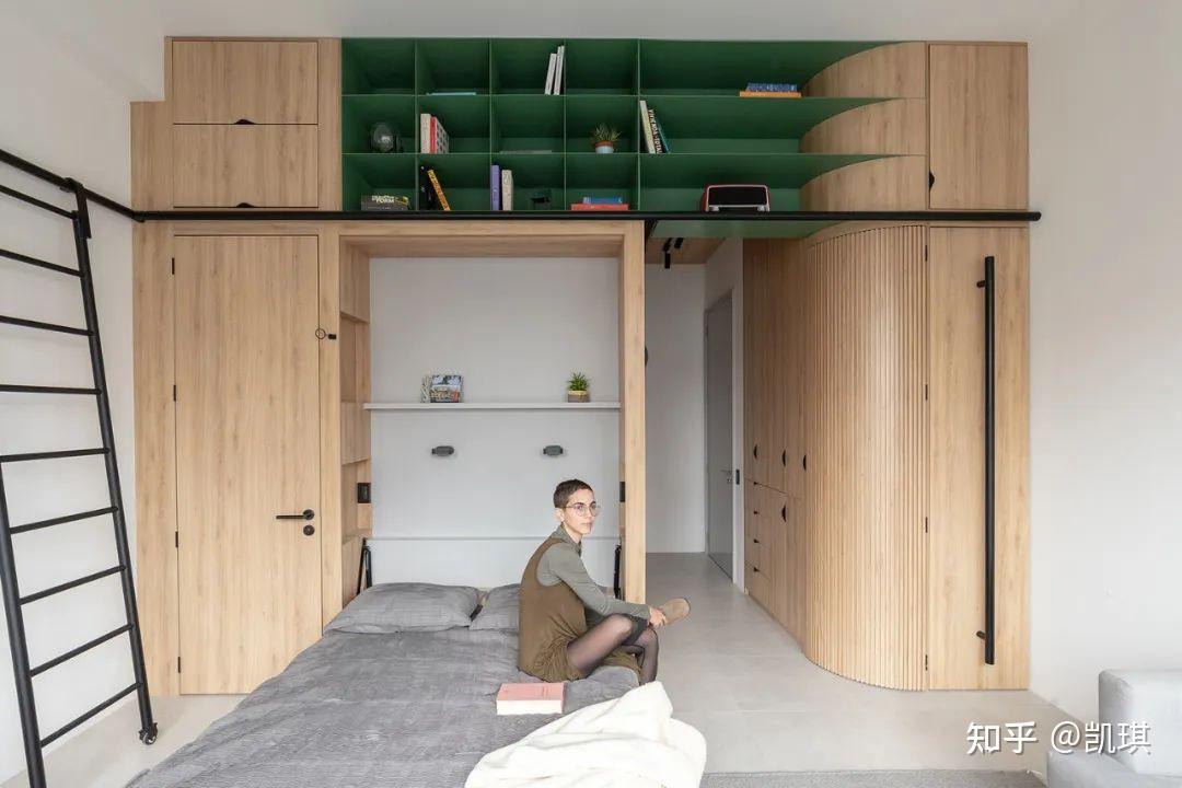 27㎡小户型这样改造 ，将空间利用最大化！设计师真是绝了！ - 知乎