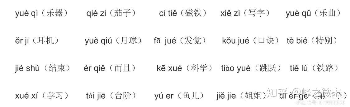 拼音小课堂40：特殊韵母er - 知乎