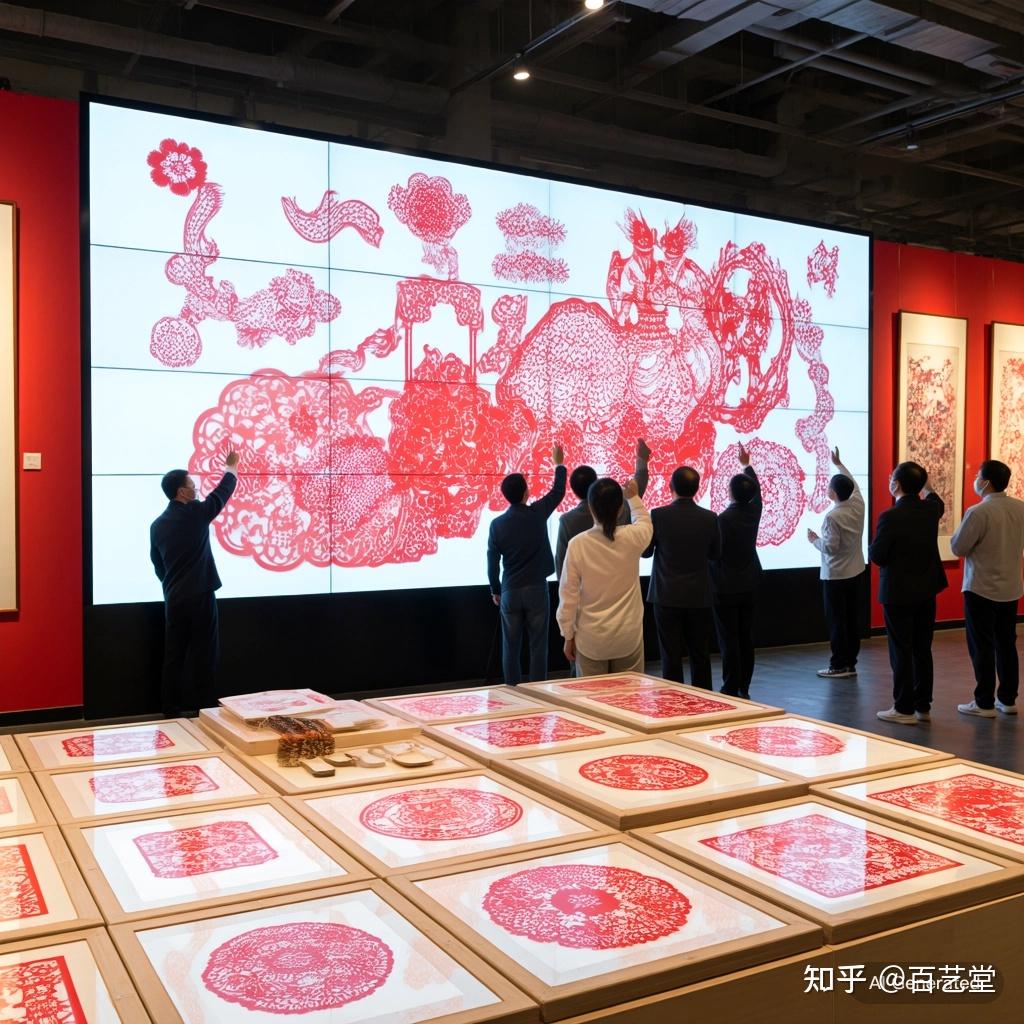 数字展厅展览馆设计:非遗文化的动态可视化传承路径 - 知乎