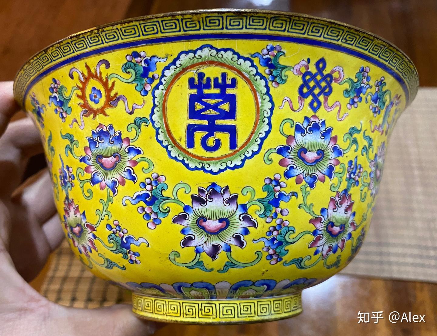对一件广珐琅万寿无疆碗的探讨- 知乎