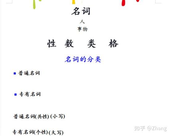 英语超全语法：名词的概念和分类 - 知乎