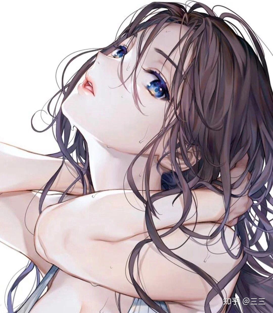 有没有那种动漫风的女头高冷一点最好是侧颜
