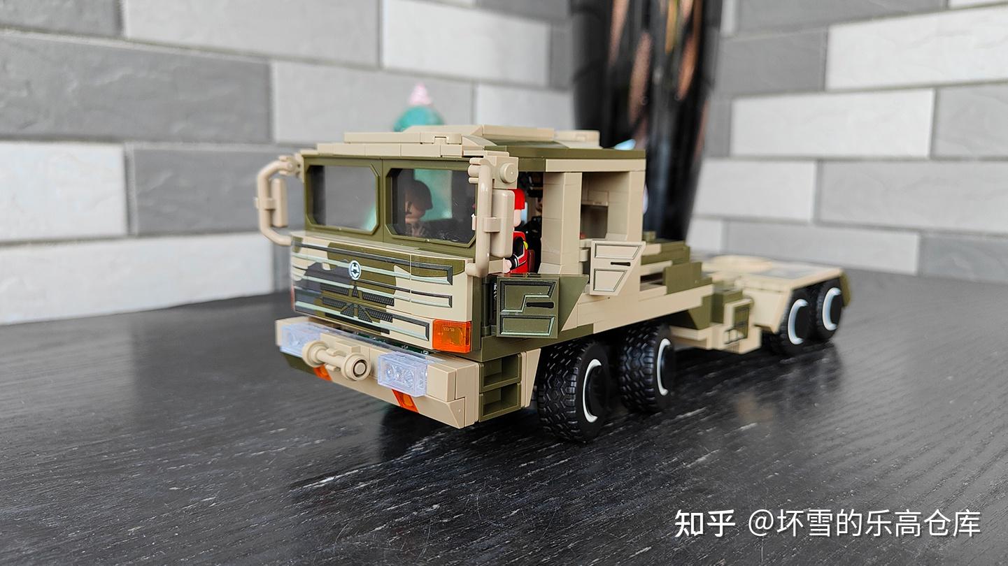 60cm长的导弹拖车:森宝积木 东风-31a导弹发射车图文评测 - 知乎