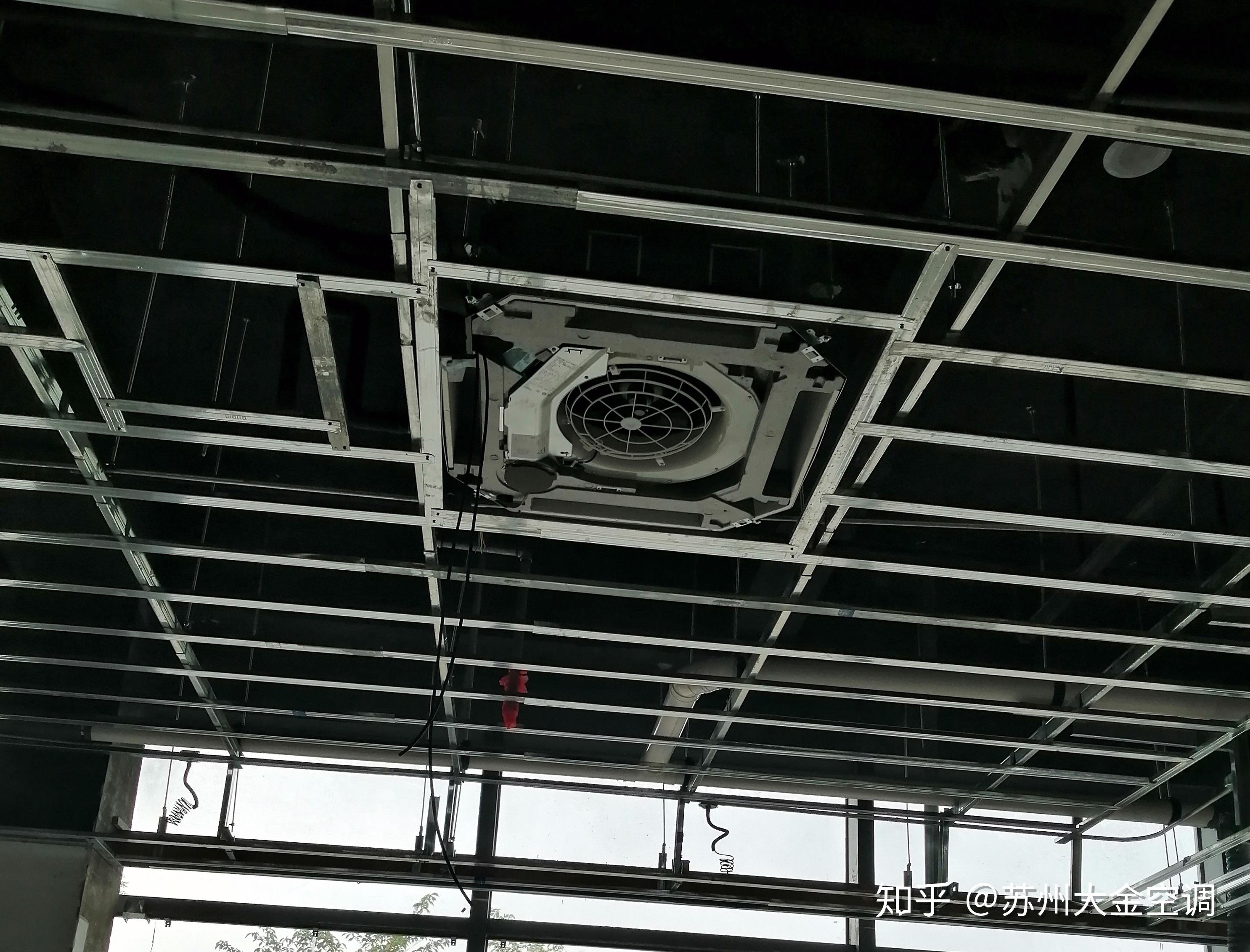 苏州东芝空调东芝四面出风天花机吸顶机苏州吴中儿童之家案例