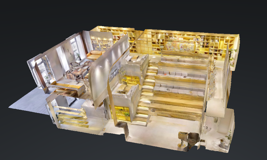 贝壳找房APP中的3D看房,不像是全景能做出来