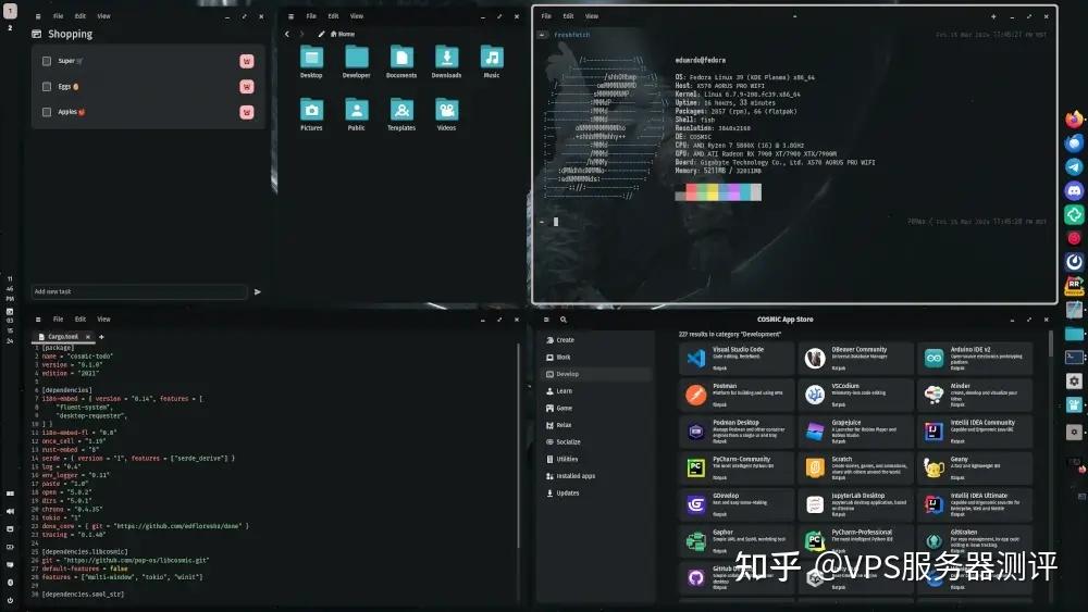 如何在Fedora 40系统中安装COSMIC Desktop - 知乎
