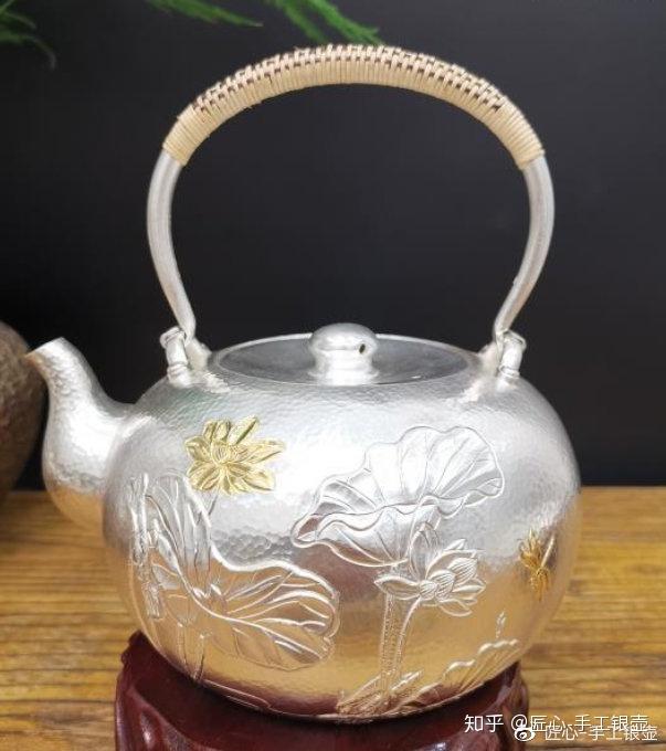 干货按克重卖的银壶都是机制银壶