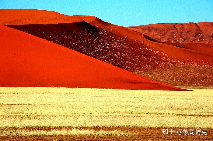 纳米布沙漠变色图片