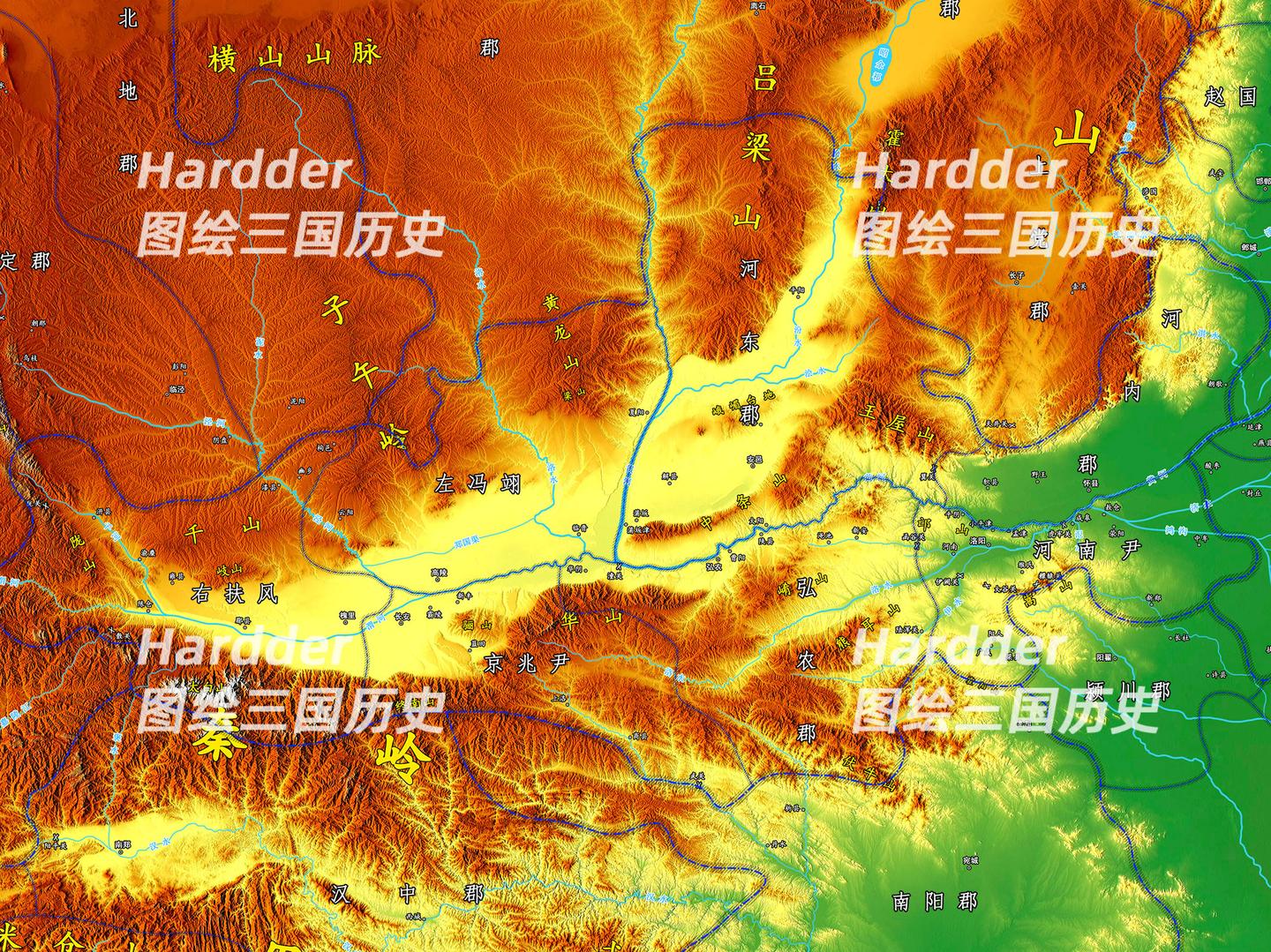 Hardder图绘三国历史(一):关羽离乡 - 知乎