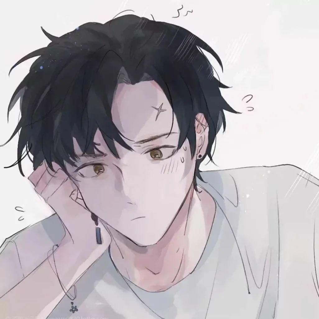 插画头像女森系|原画插画男 女生头像|手绘插画头像男【第273期】