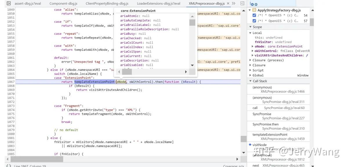 Sap ui5 xml extension point 