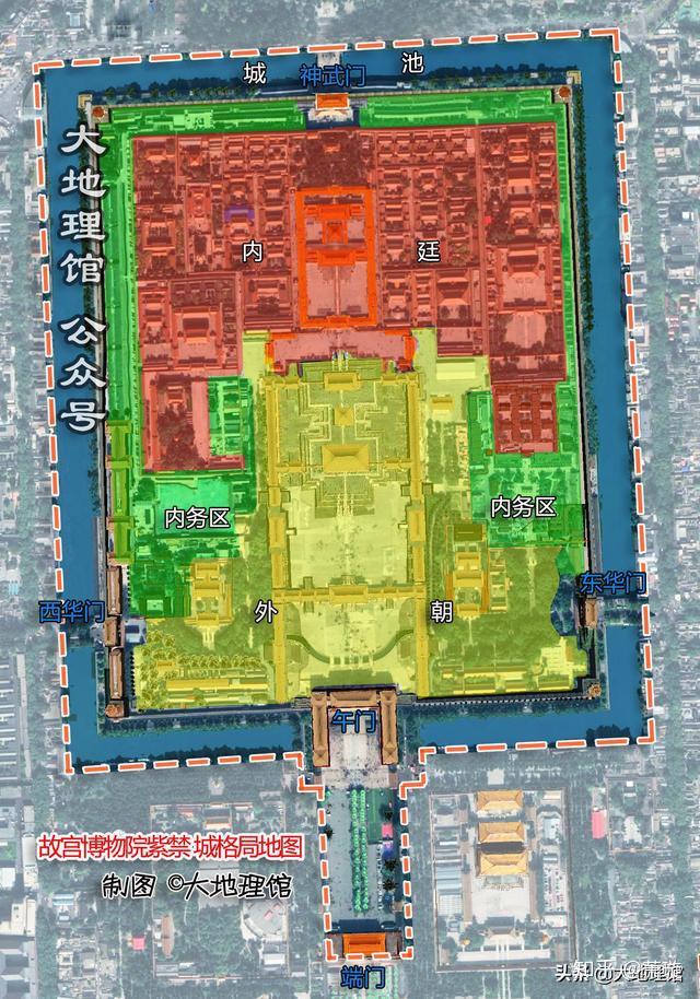 故宫博物院立体示意图图片