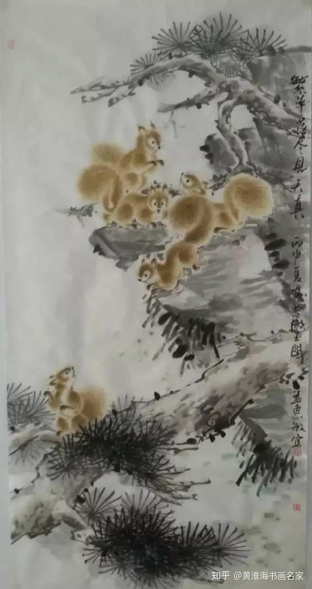 安徽淮北知名书画家孟惠敏巾帼不让须眉