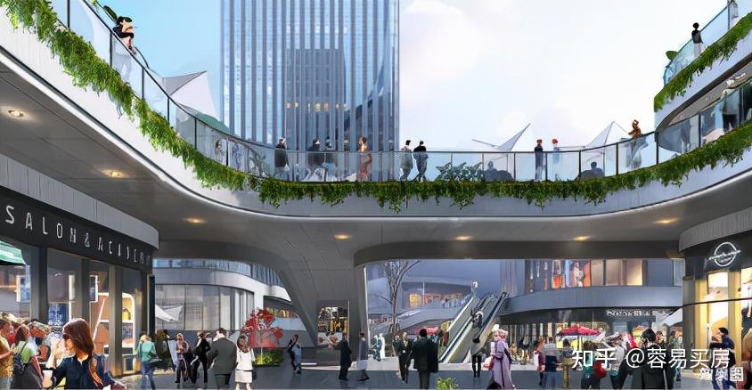 眉山天府新区加速融合发展天府云城双首层商业街氤氲繁华