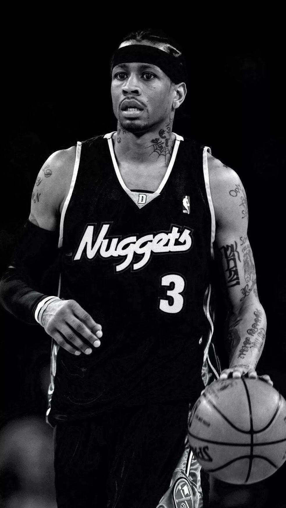 艾弗森黑白壁纸赏析青春就是这么简单