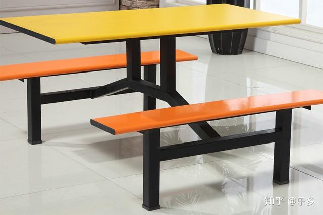 食堂餐桌椅什么材质好食堂餐桌椅的尺寸规格