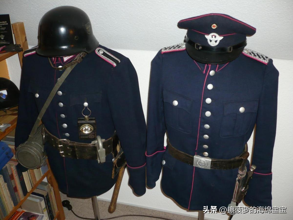 二战德国秩序警察警衔详解