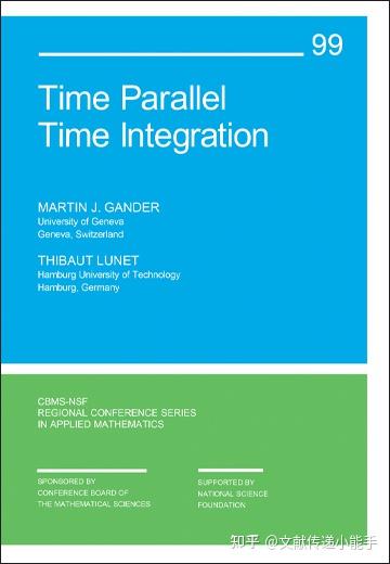 Timep Parallel Time Parallel Time Integration by Martin J. Gander (Author), Thibaut ...