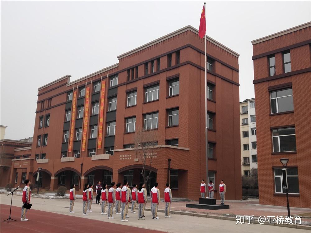 吉林亚桥高中|在国旗下明志 用汗水浇筑成功