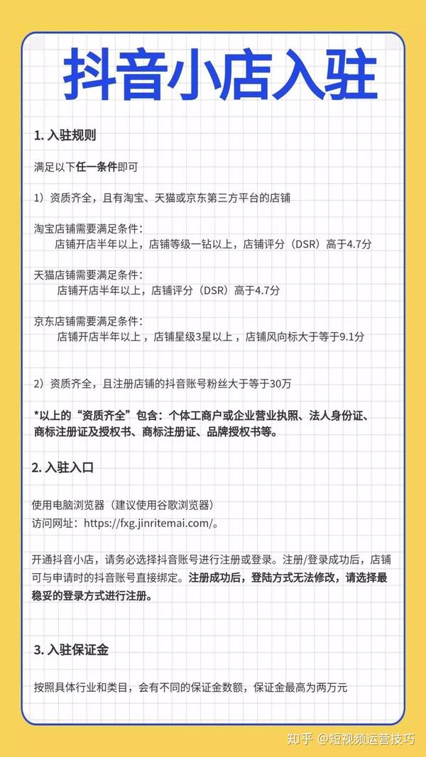 抖音号卖货条件有哪些