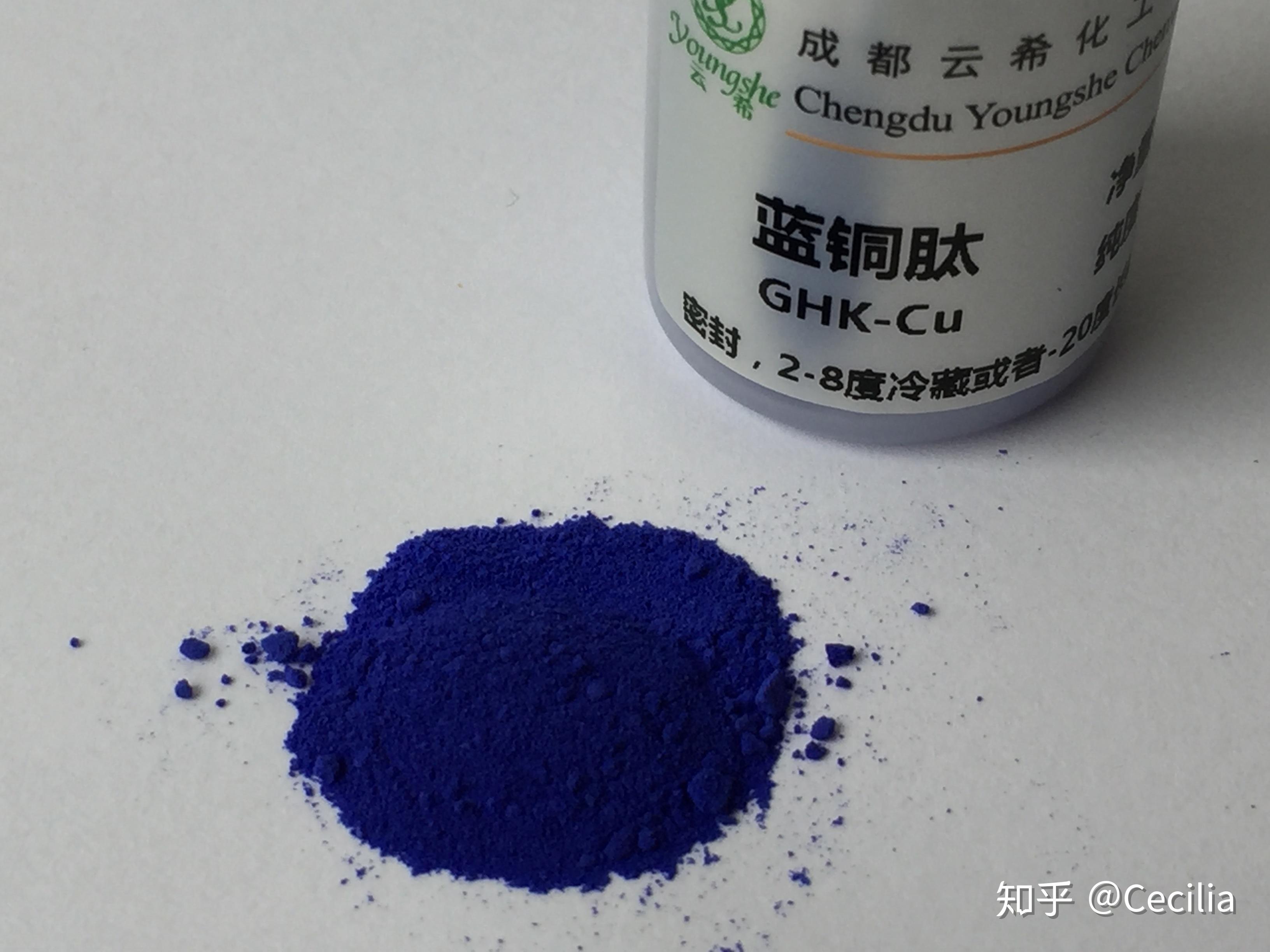 护肤成分蓝铜肽ghkcu到底有什么神奇