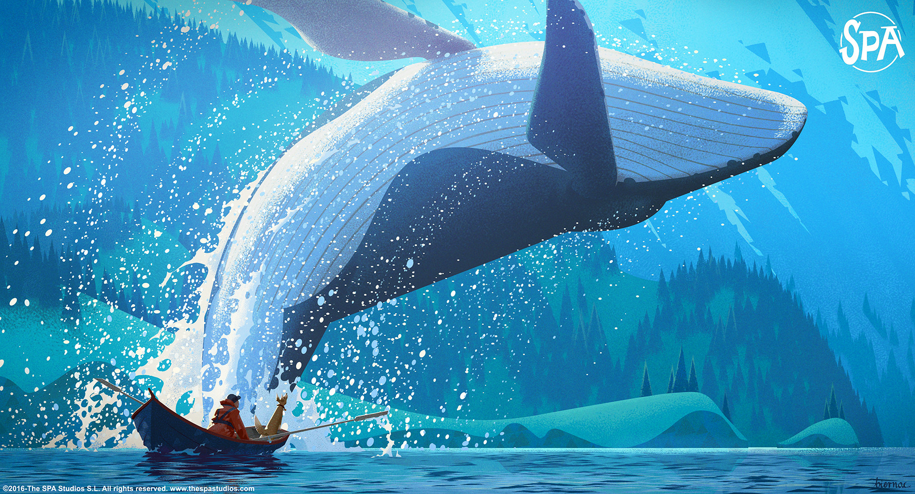 喷水的鲸鱼图片素材免费下载 - 觅知网