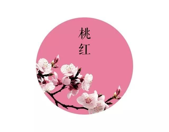 最美中国色【桃红】小桃红是我看到的第一张磊磊的照片,当时脑子里冒
