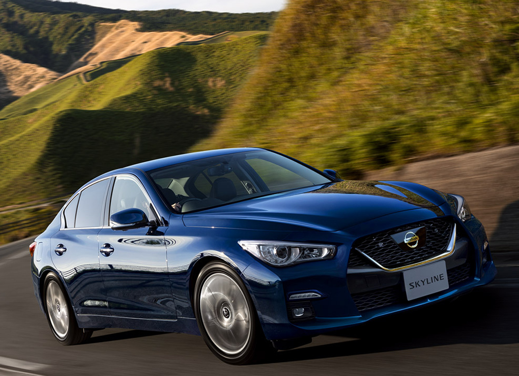 变身435匹的拉风轿跑全新一代日产skyline明年正式登场