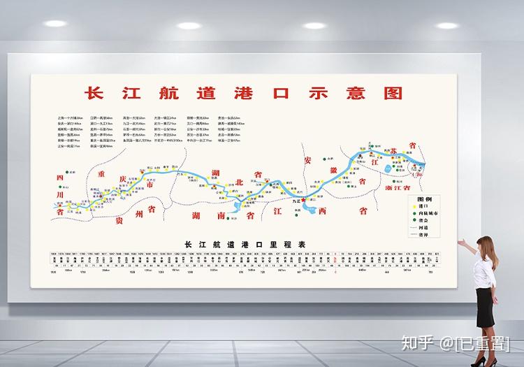 长江港口码头分布图图片