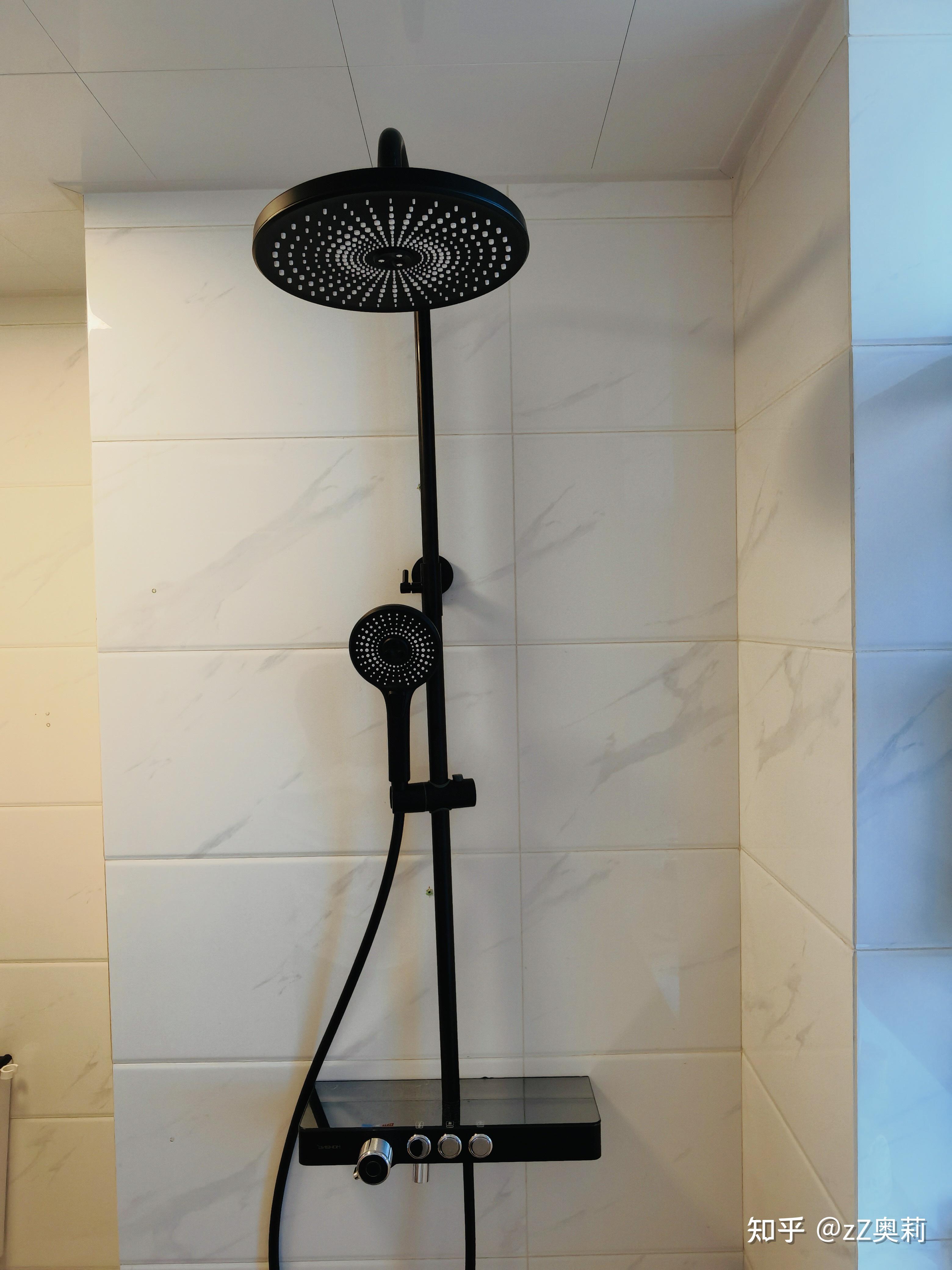 买黑色花洒五金怕水垢怎么避坑卫生间装修篇