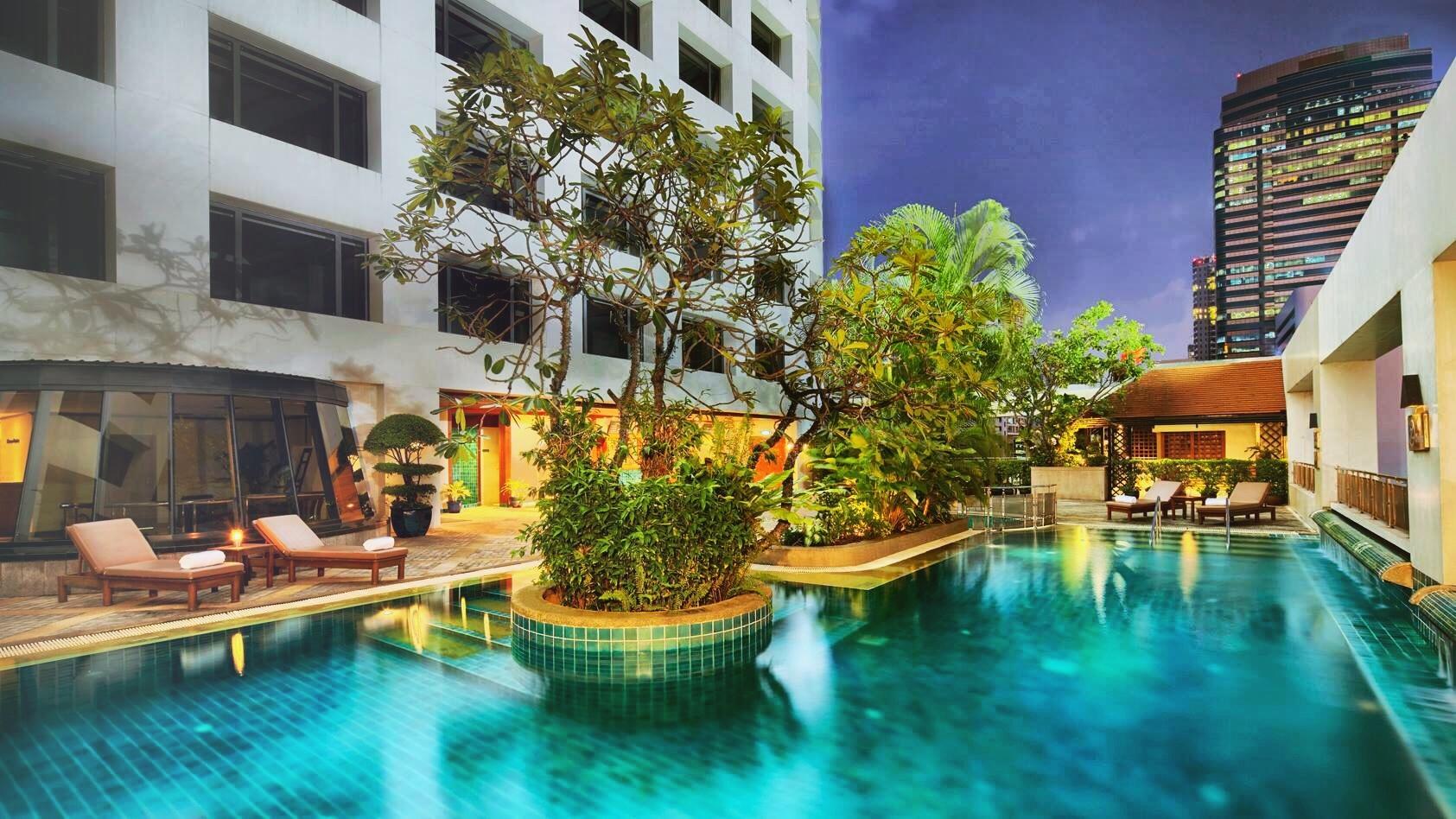 酒店三卧室套房 | 曼谷东临俪舍 | Oriental Residence Bangkok