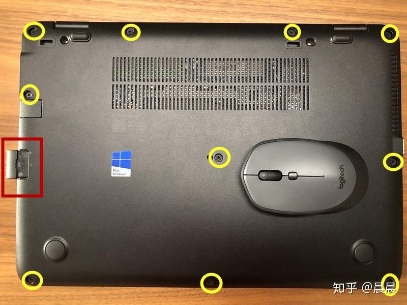 惠普elitebook840g3笔记本详细拆解升级