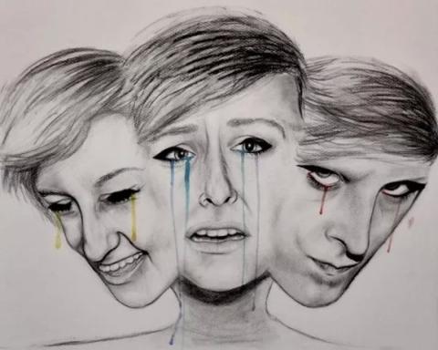 看了,在这里小剧透一下----本来满怀欣喜的想看一部写实派的多重人格