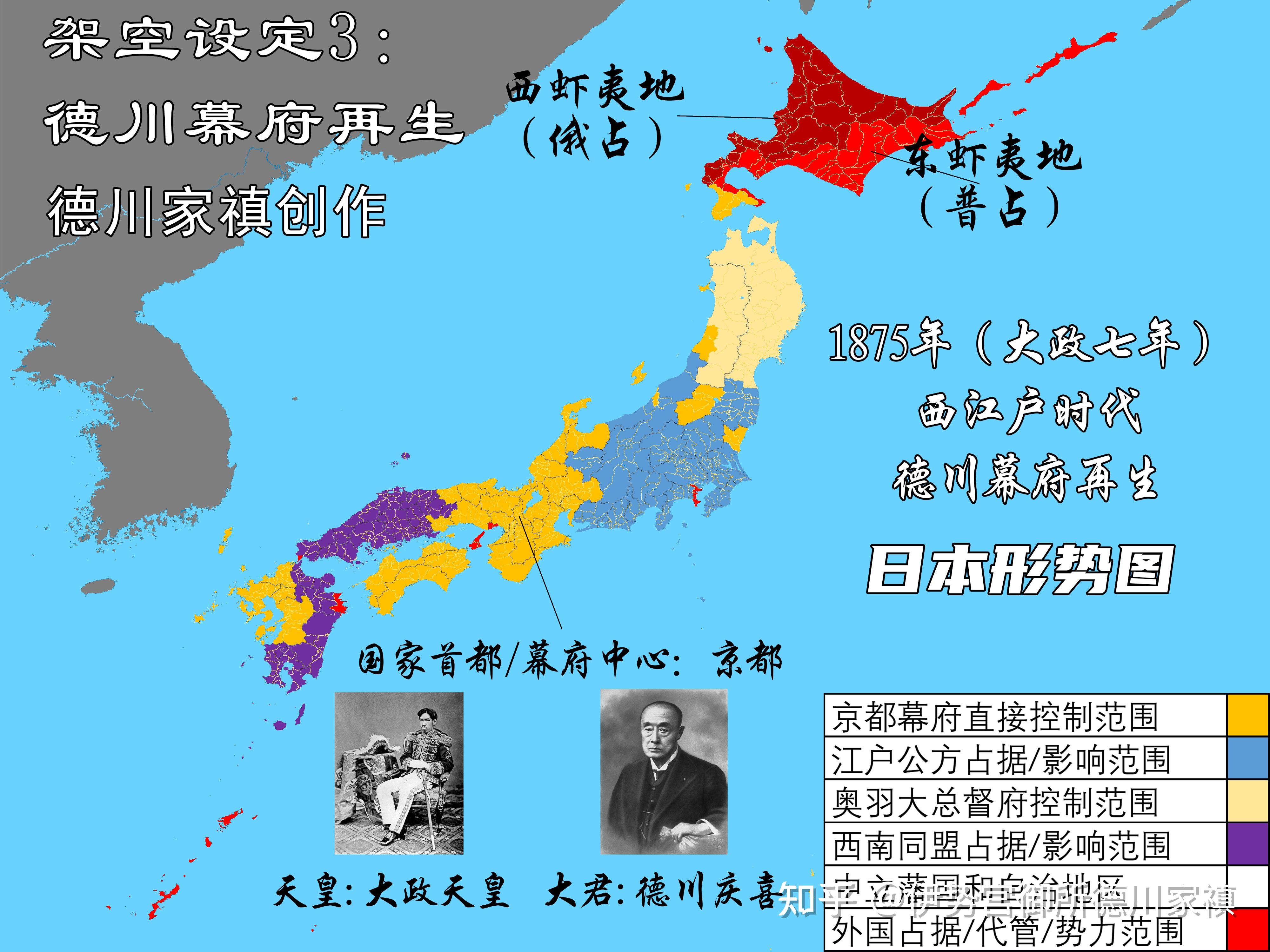 【架空设定3】德川幕府再生②己巳战争结束列强蚕食·各方力图避战