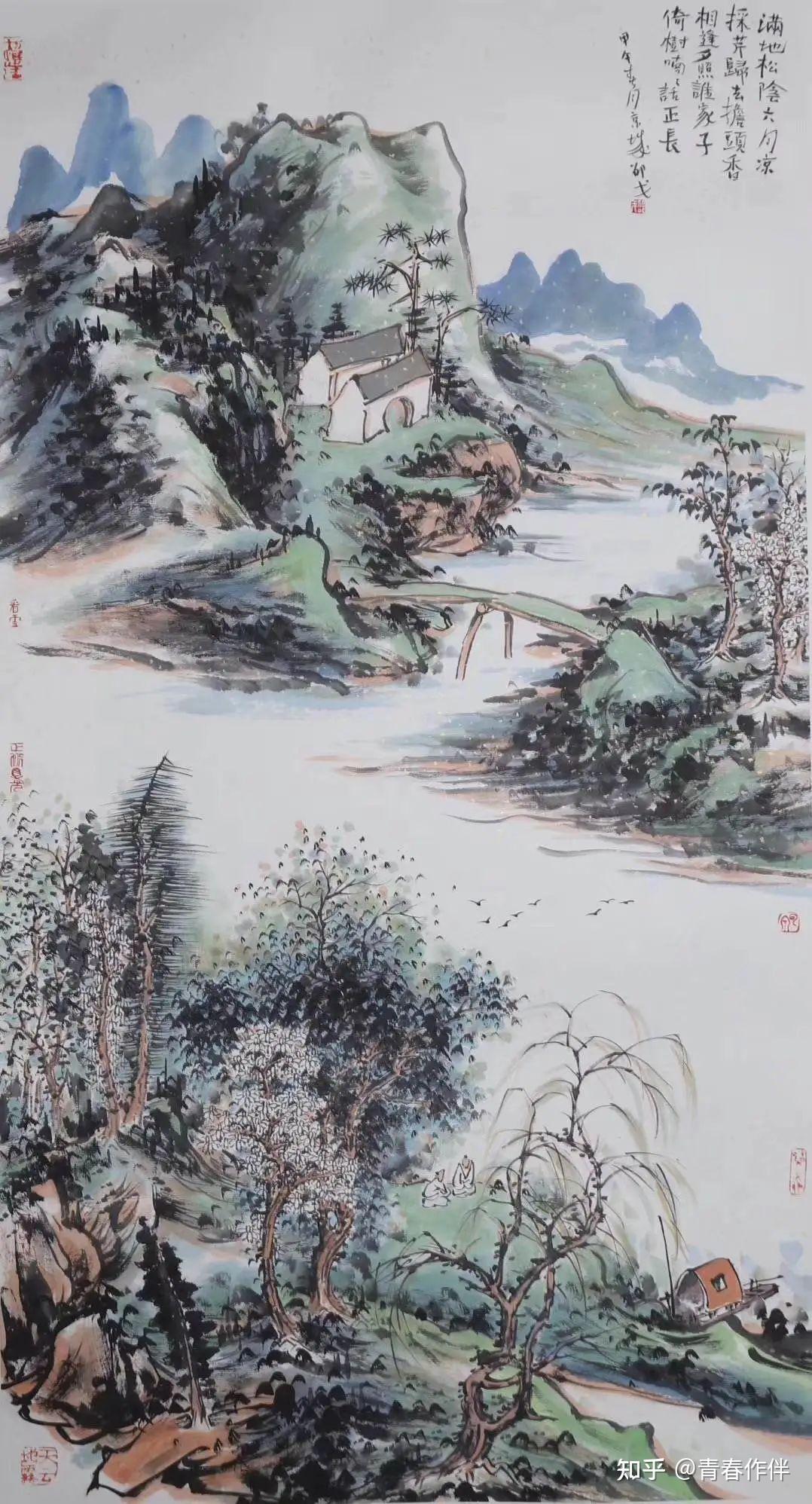 写意山水作品王进玉:邵戈说"我们应该完整地理解与把握传统的深厚