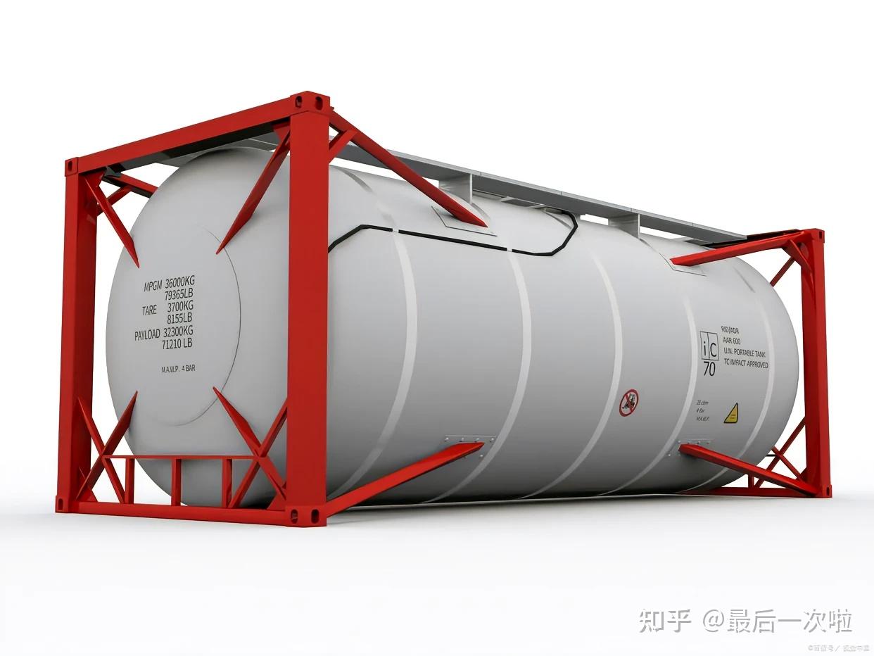 几种常见的罐式集装箱(tank container) - 知乎