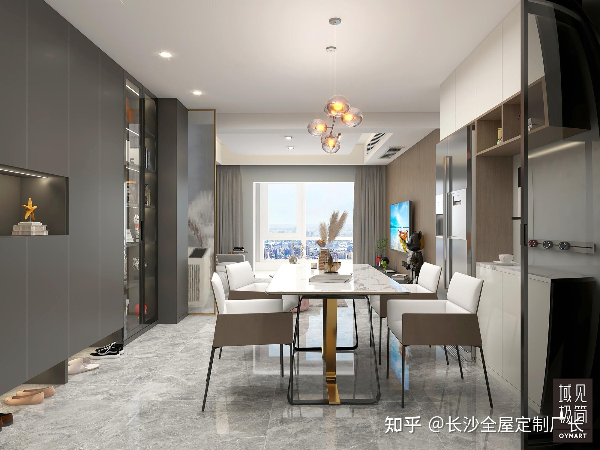 120㎡全屋定制:现代摩登,我的“梦中情家” - 知乎