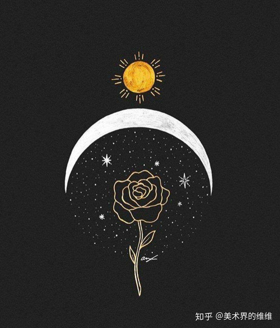 墨尔本画师ameya笔下的黑底小插画创意十足温馨有可爱俏皮藏在画中