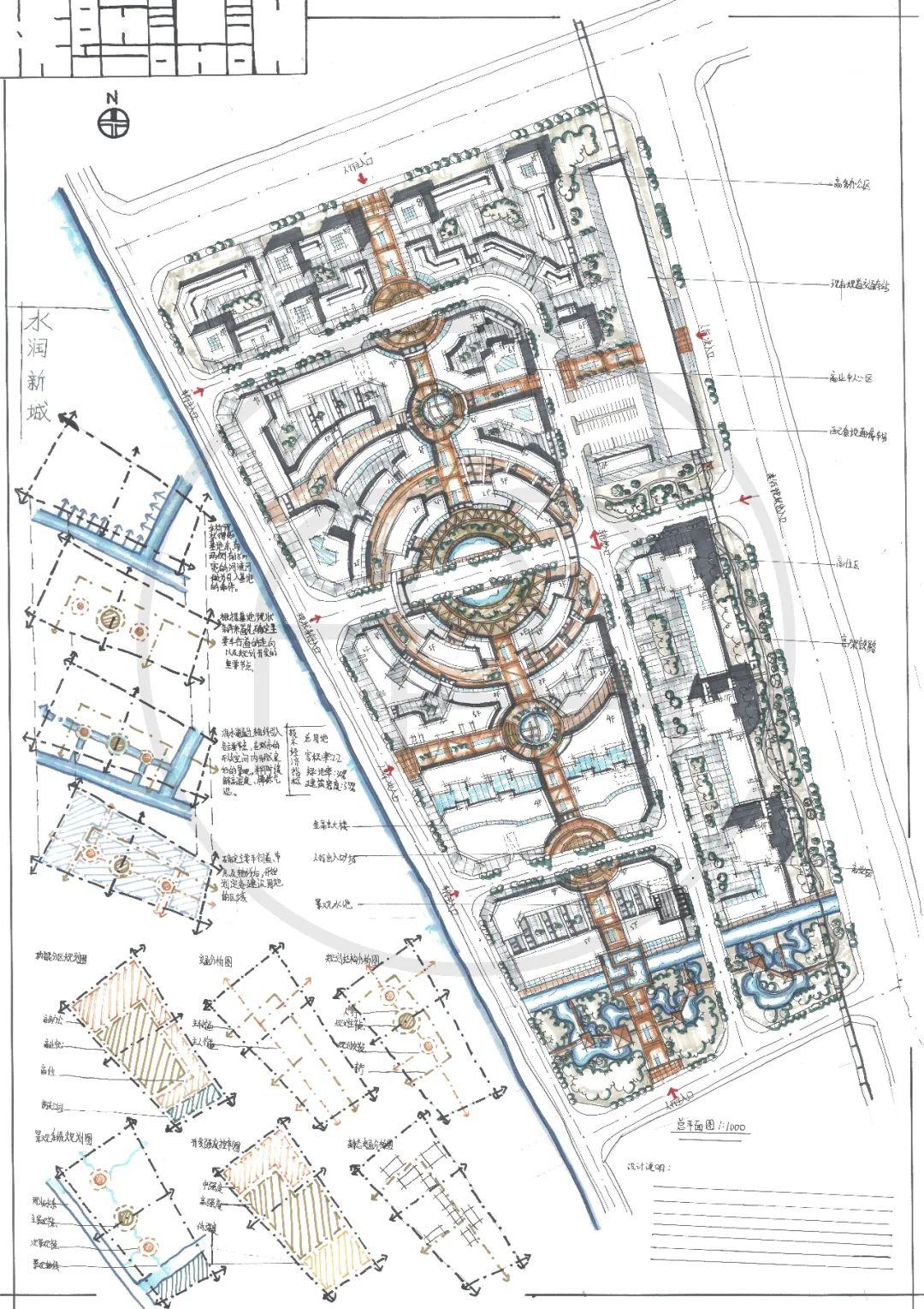 规划快题站前广场类专题解析vol02