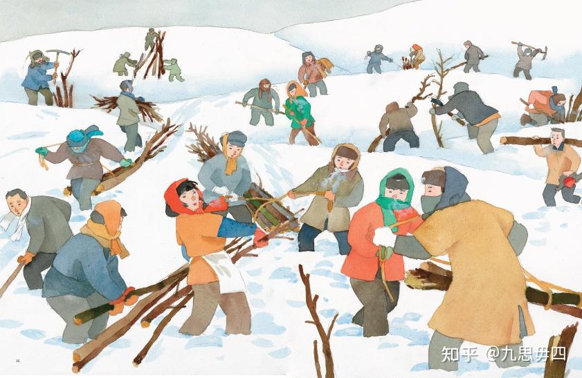 这里有一本原创绘本塞罕坝的树