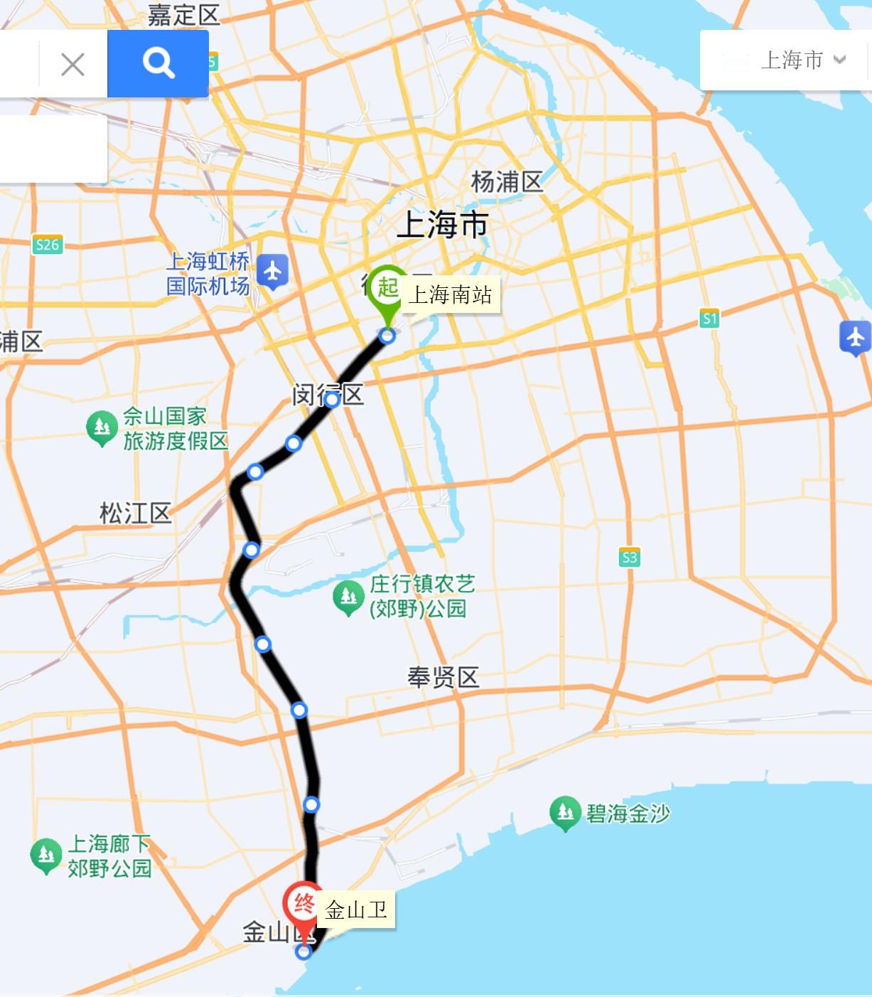 开往金山的列车——上海轨交运转系列(一)【金山线】 - 知乎