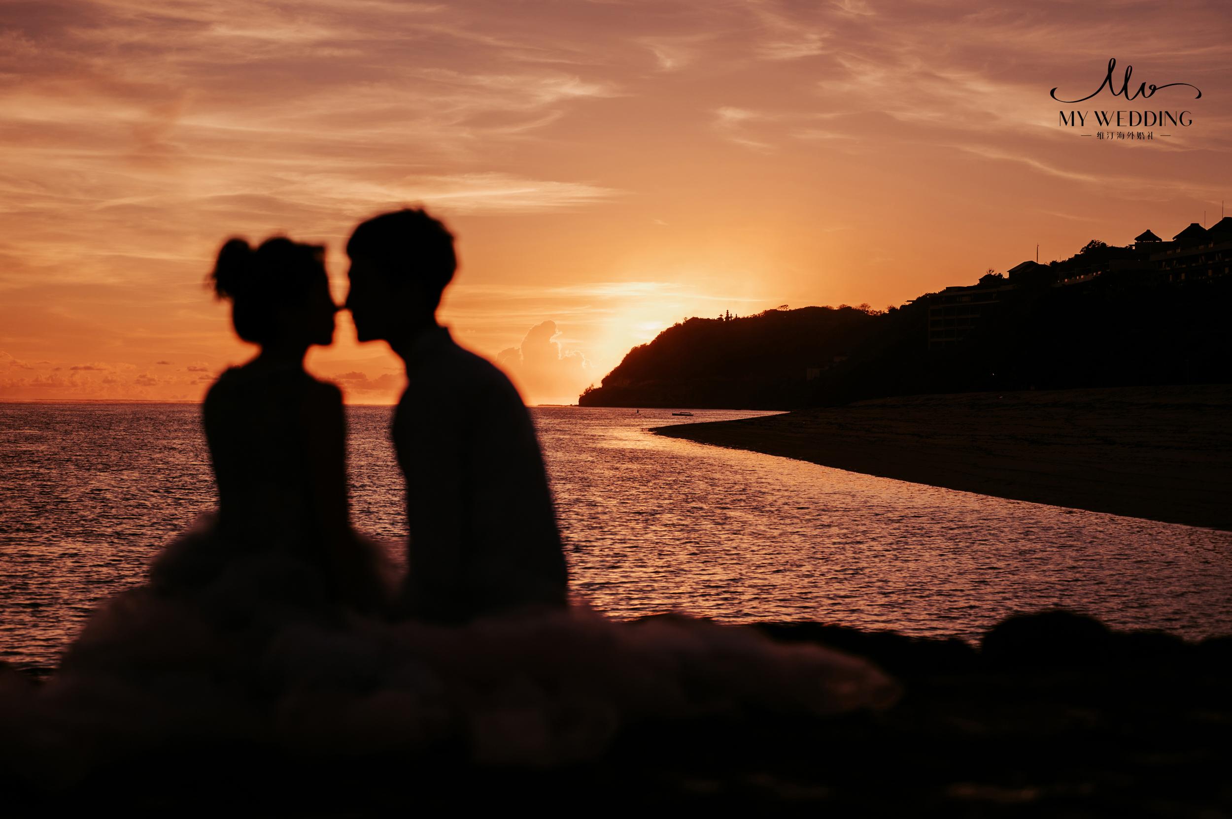 海外婚礼唯美纯净的巴厘岛丽思卡尔顿教堂婚礼