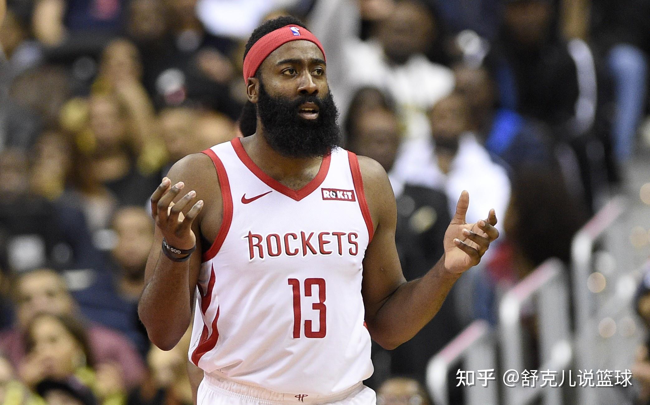 9,哈登,很多球迷都以为哈登戴上发带会更好看,但是在尝试看了他的发带