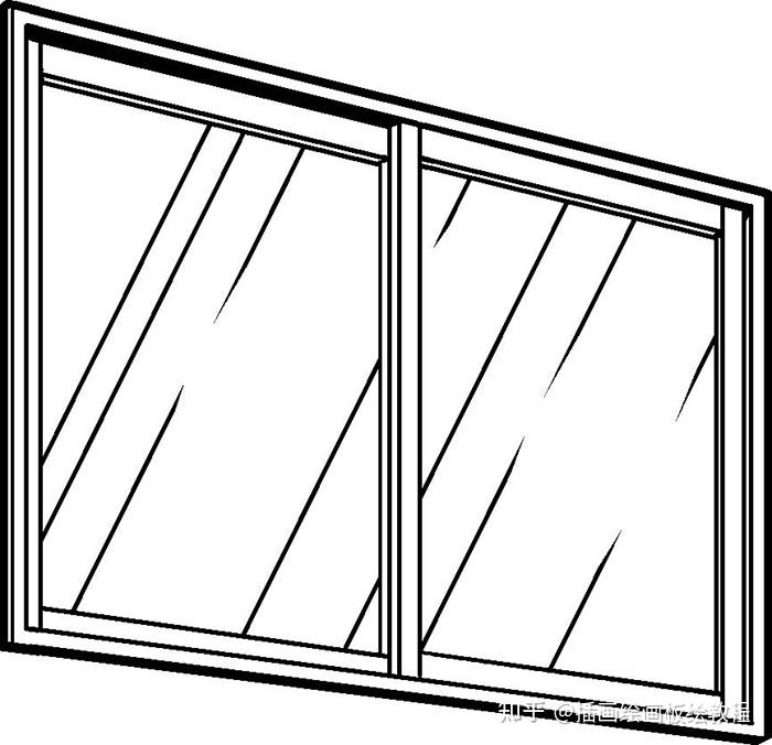漫畫背景窗戶怎麼畫教你各種漫畫窗戶的畫法表現方式