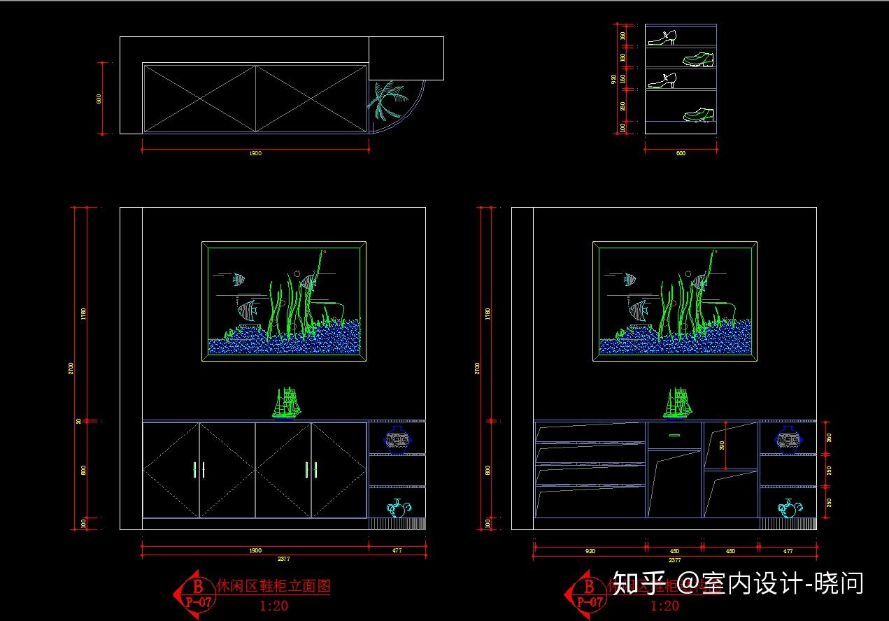 室内设计CAD施工图:全网最全室内设计立面图+CAD立面施工图图库常用款 - 知乎