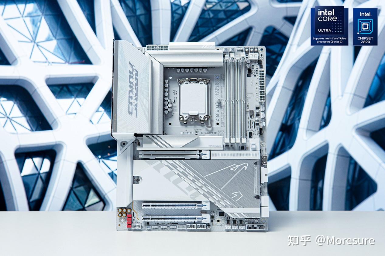 纯白高颜值，技嘉电竞冰雕Z890 AORUS PRO ICE+英特尔酷睿Ultra 7 265K测试 - 知乎