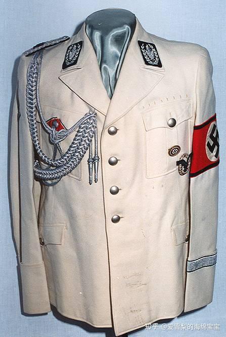 二战德国夏季白色制服
