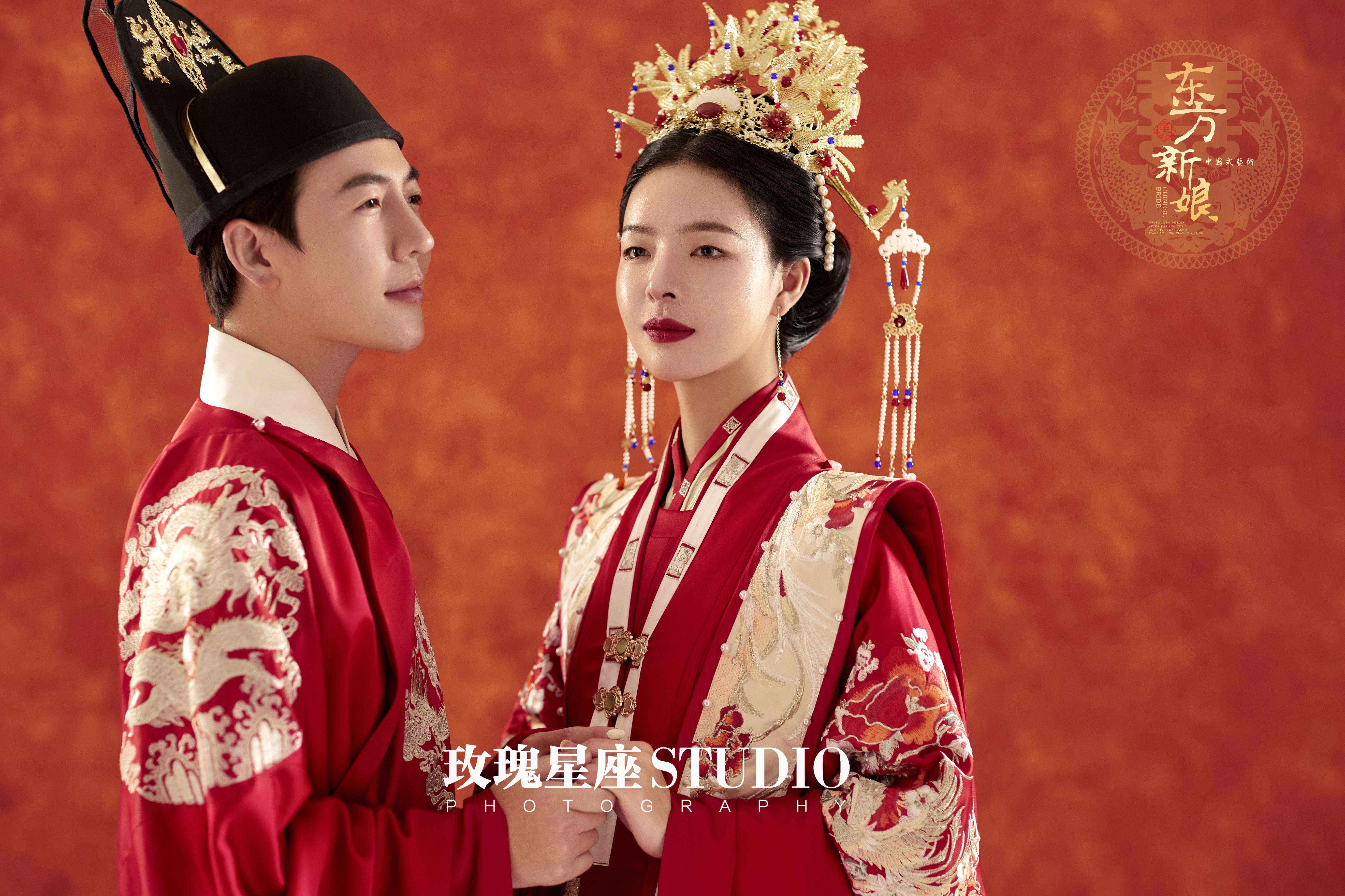 汉服婚纱照婆婆指定拍摄的中式婚纱照风格