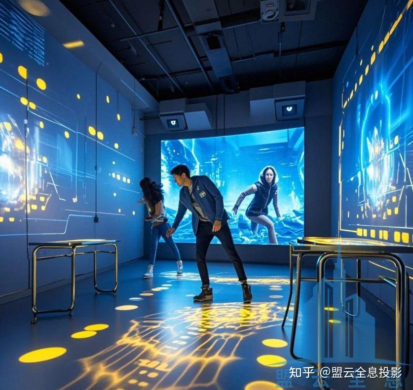 全息投影新玩法:沉浸式投影带来的感官升级 - 知乎