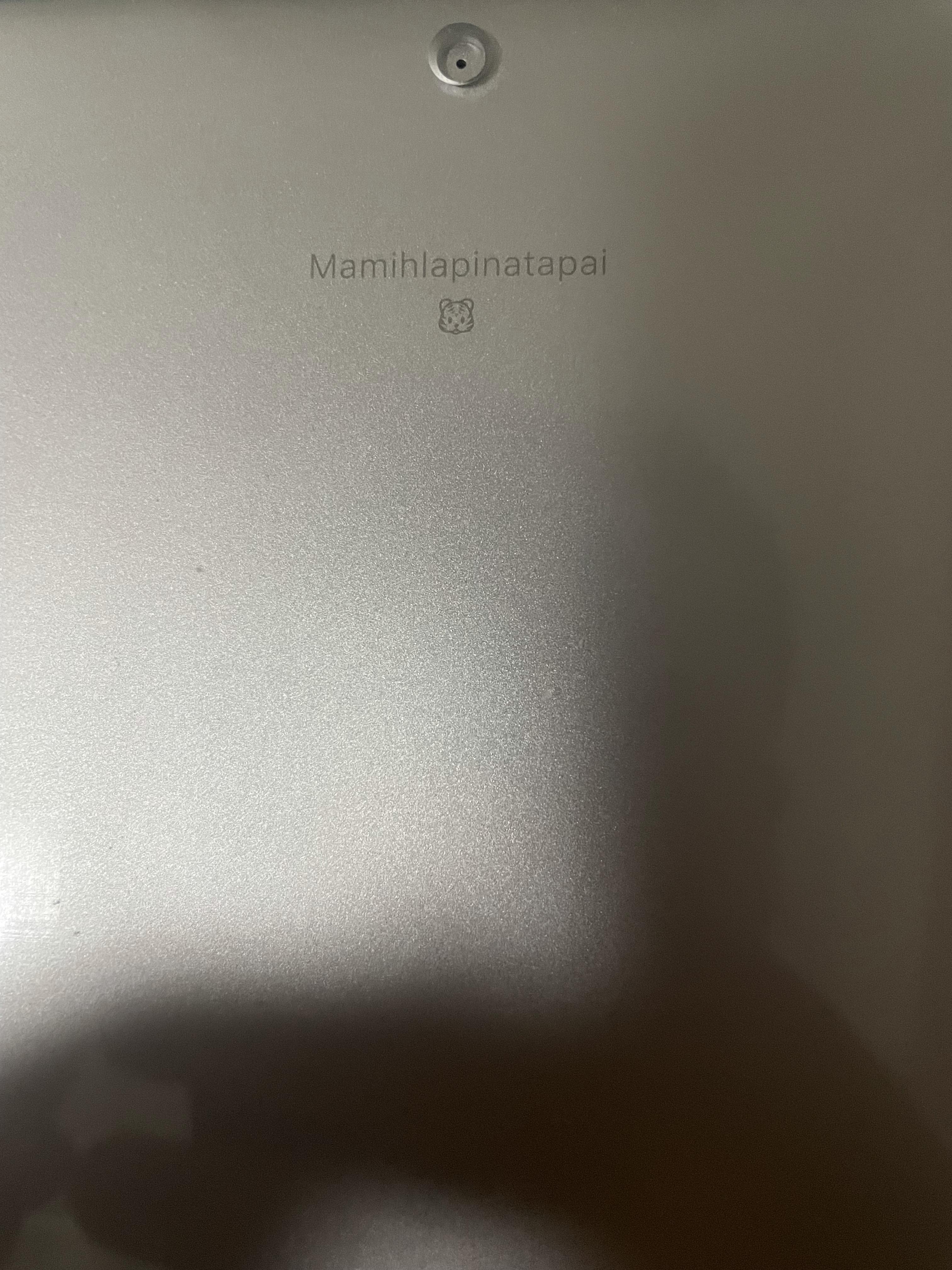 如果让你在 ipad 后面激光镌刻一行文字,你会写些什么? - 知乎